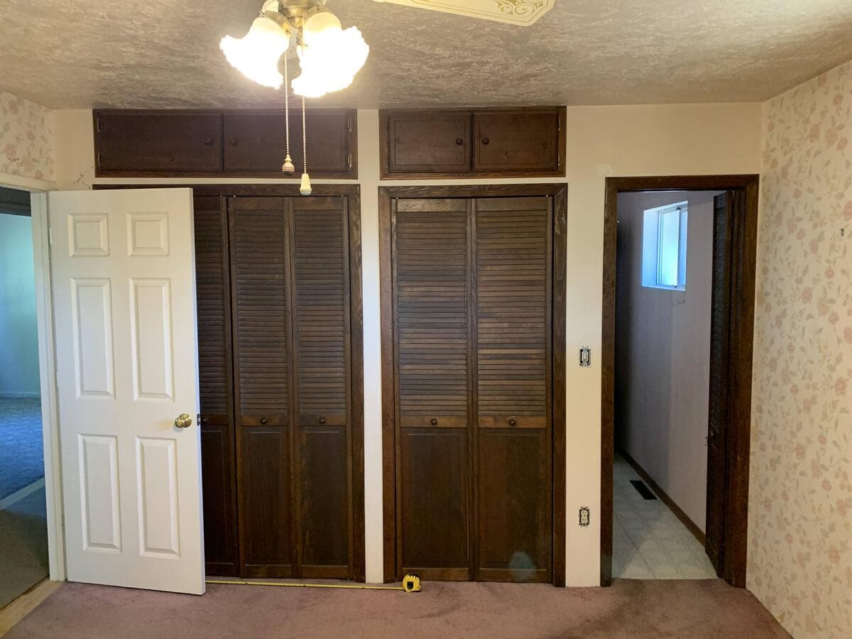 Before Master Bedroom Demolition project