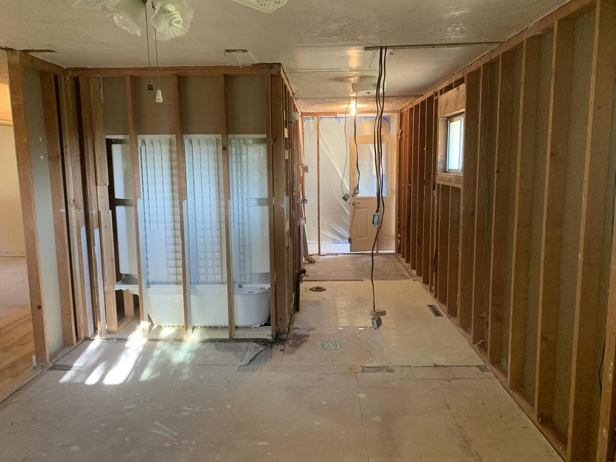 After Bedroom Selective Demo project