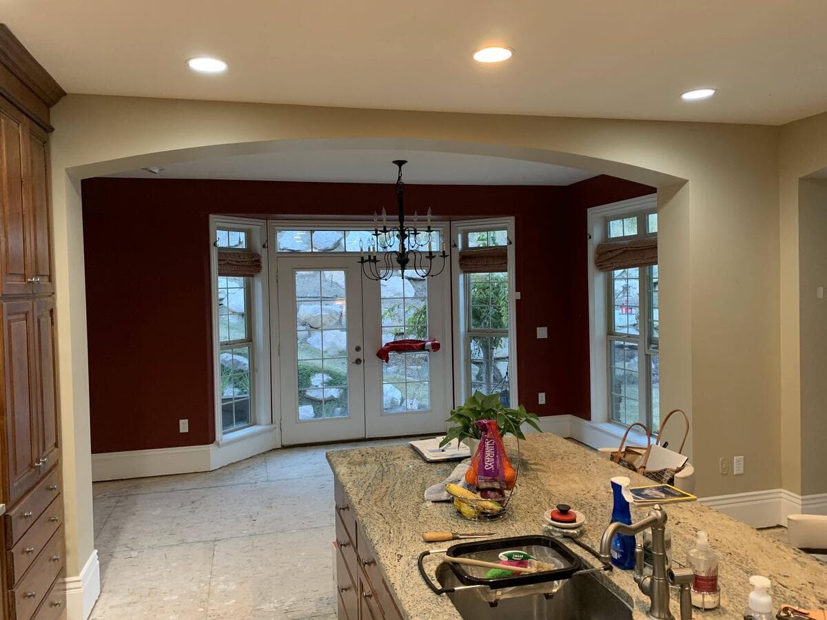 Before Dining Area Renovation project